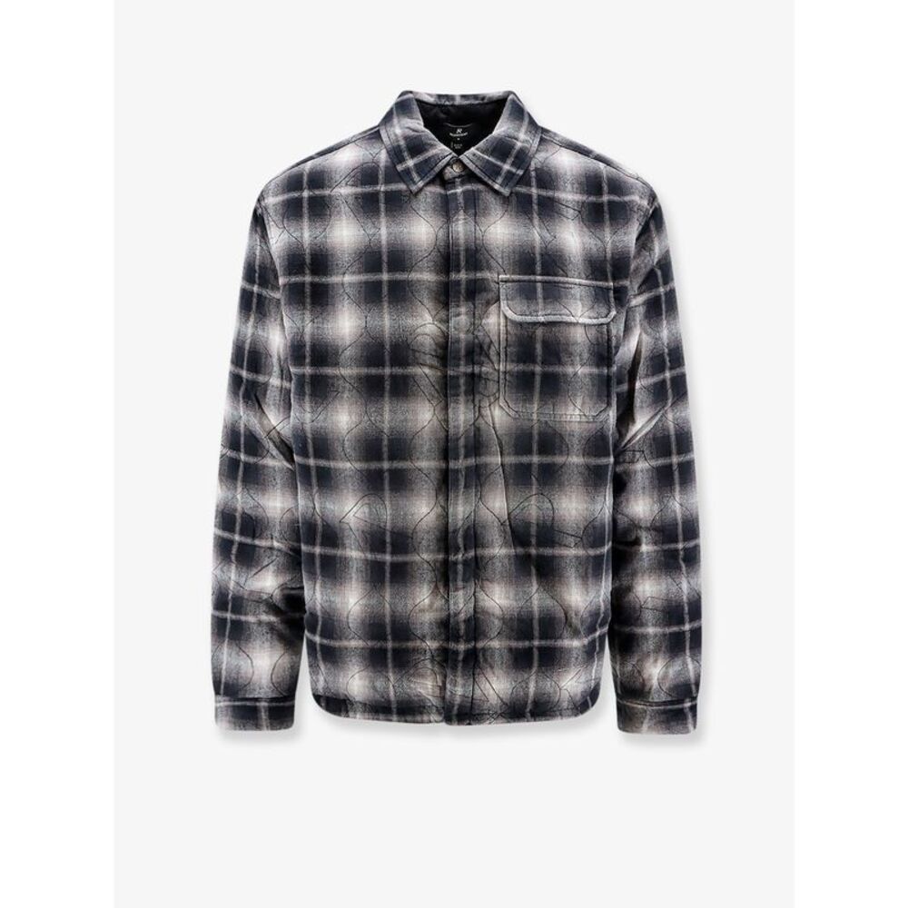 Represent Men Logo Quilted Shirt/Jacket